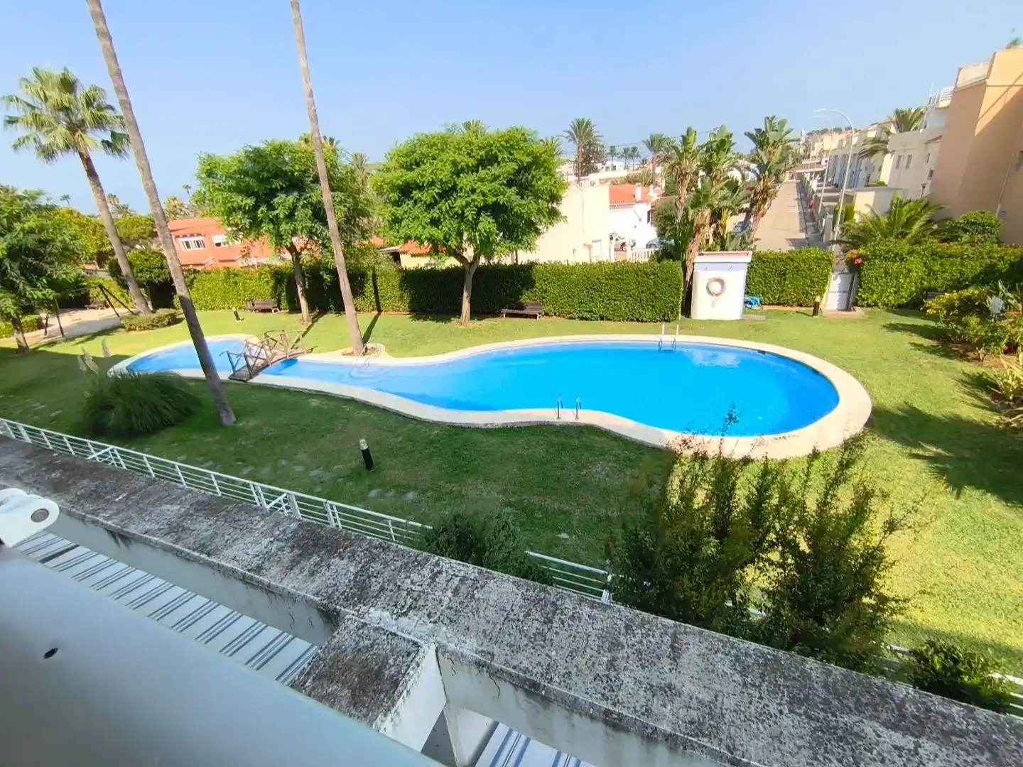 Swimming pool of Flat for sale in Dénia  with Air Conditioner, Swimming Pool and Furnished