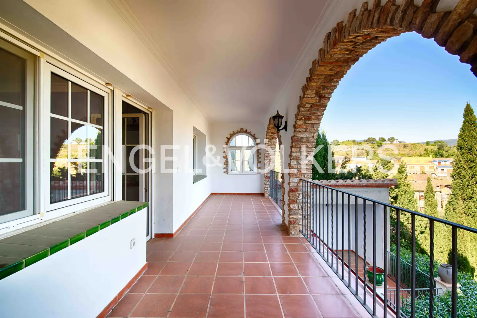 Terrasse von Country house zum Verkauf in Rabós mit Heizung, Privatgarten und Terrasse