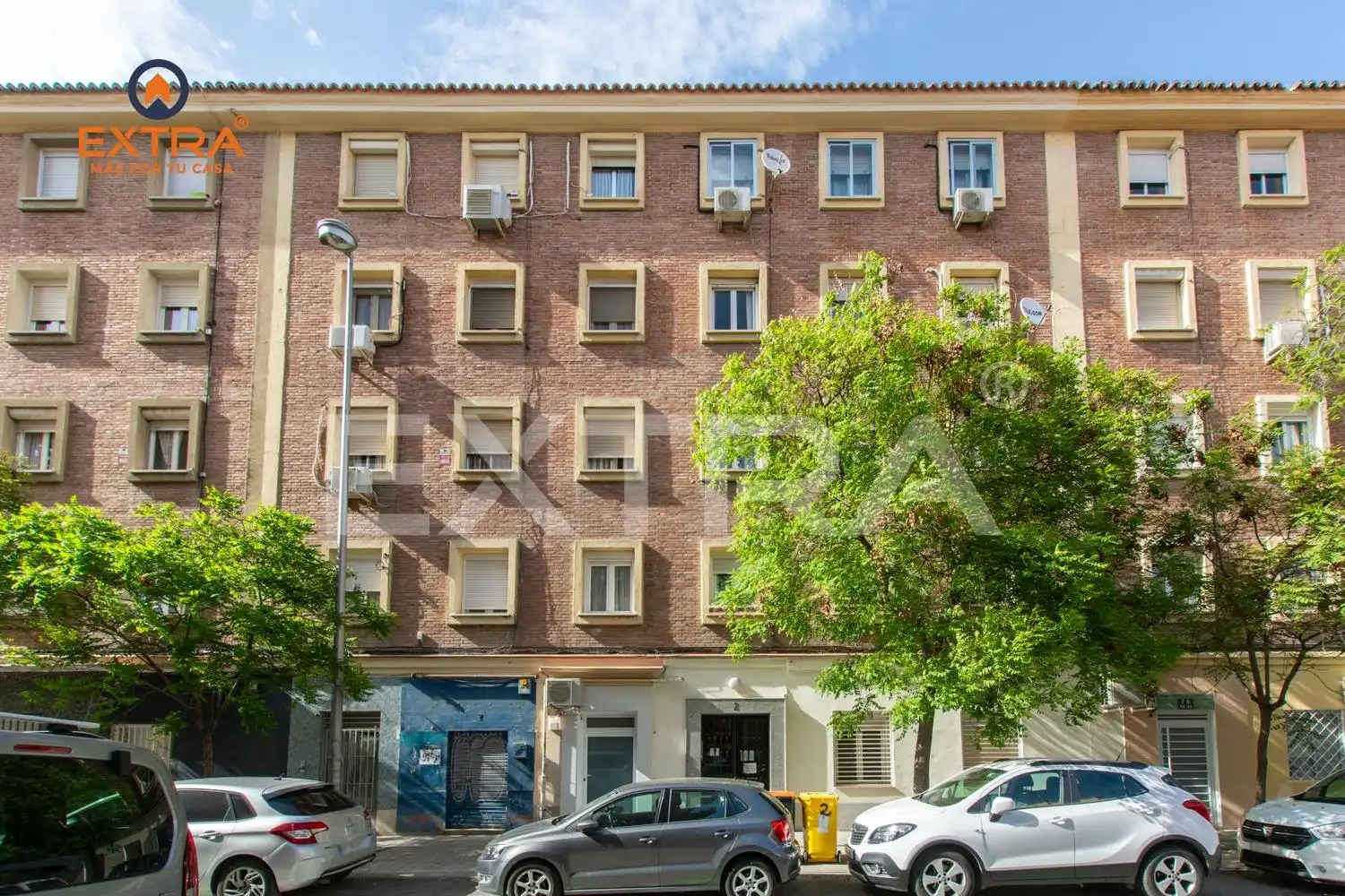 Exterior view of Flat for sale in  Madrid Capital  with Air Conditioner and Heating