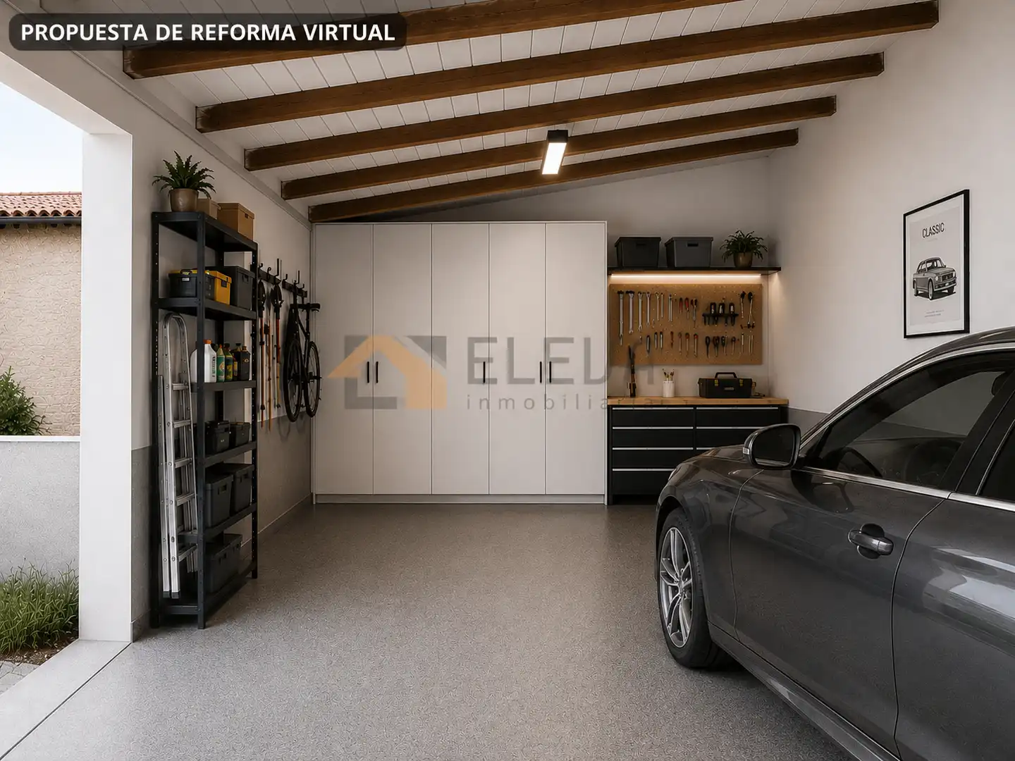 Parking of Houses for sale in La Roda