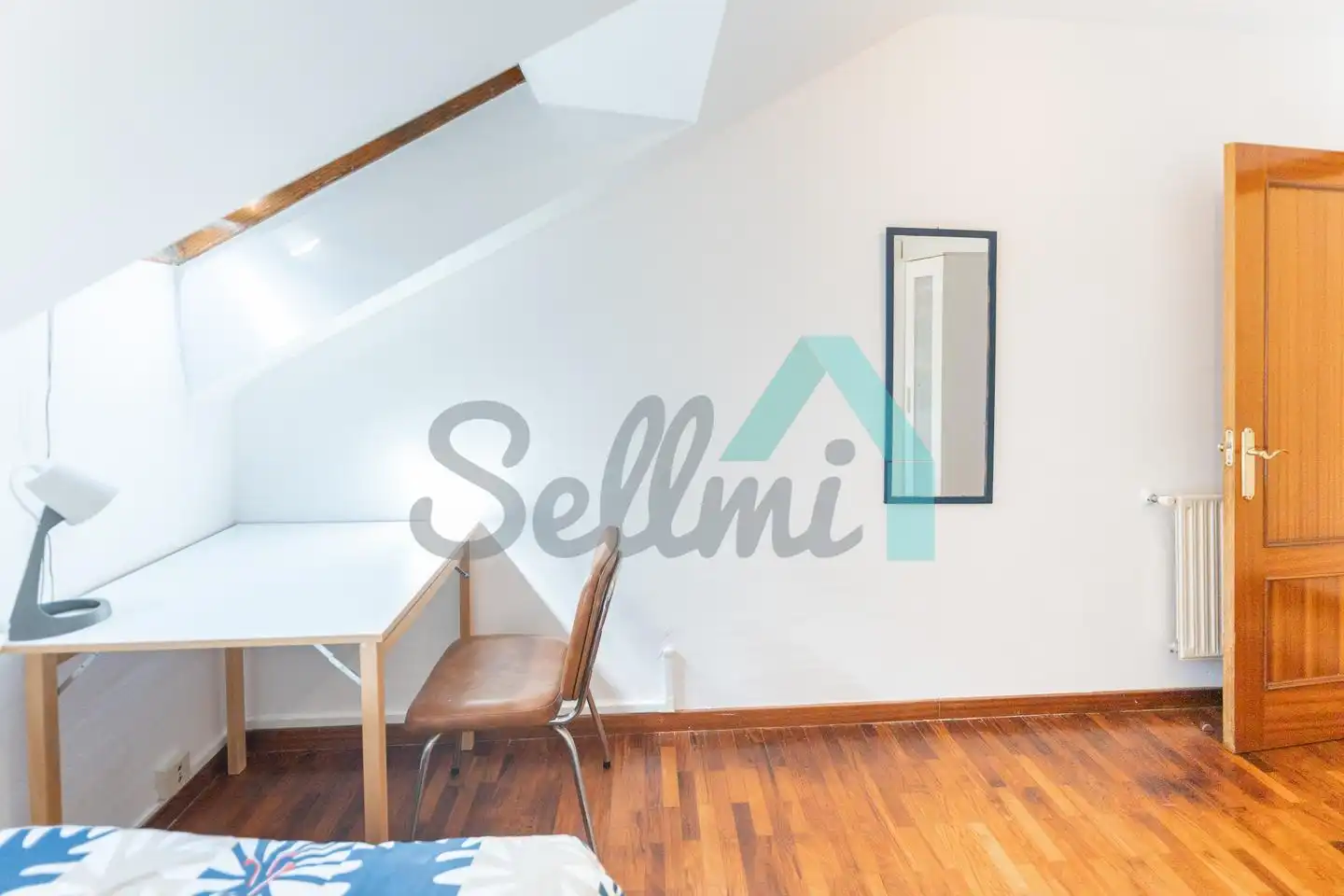 Schlafzimmer von Maisonette zur Miete in Oviedo  mit Heizung, Parkett und Terrasse