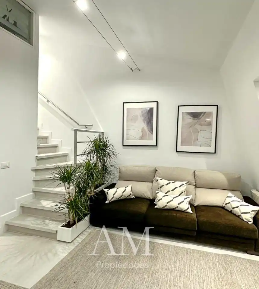 Living room of Duplexes for rent in Vigo   with Air Conditioner, Heating and Terrace
