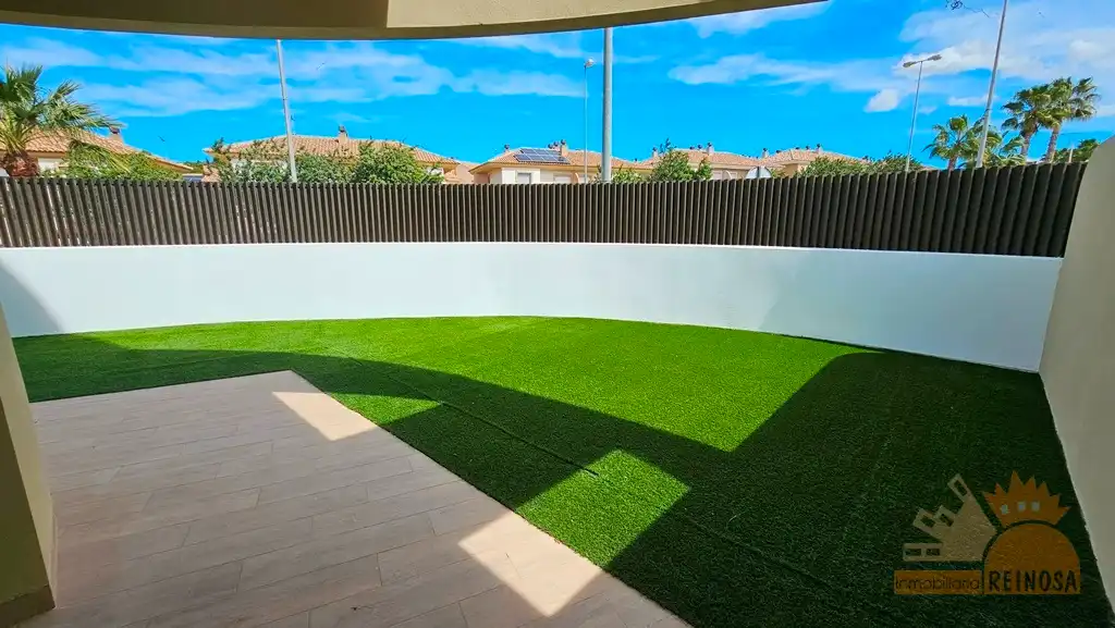 Terraza de Planta baja en venta en Molina de Segura con Aire acondicionado, Jardín privado y Parquet