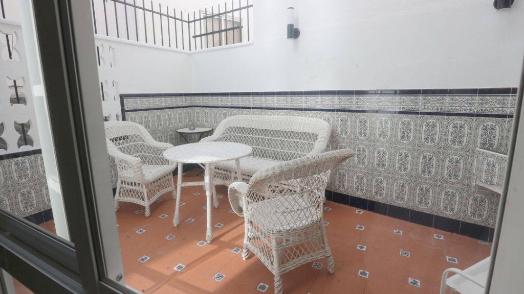 Terrassa de Pis de lloguer en Plasencia amb Calefacció, Moblat i Forn