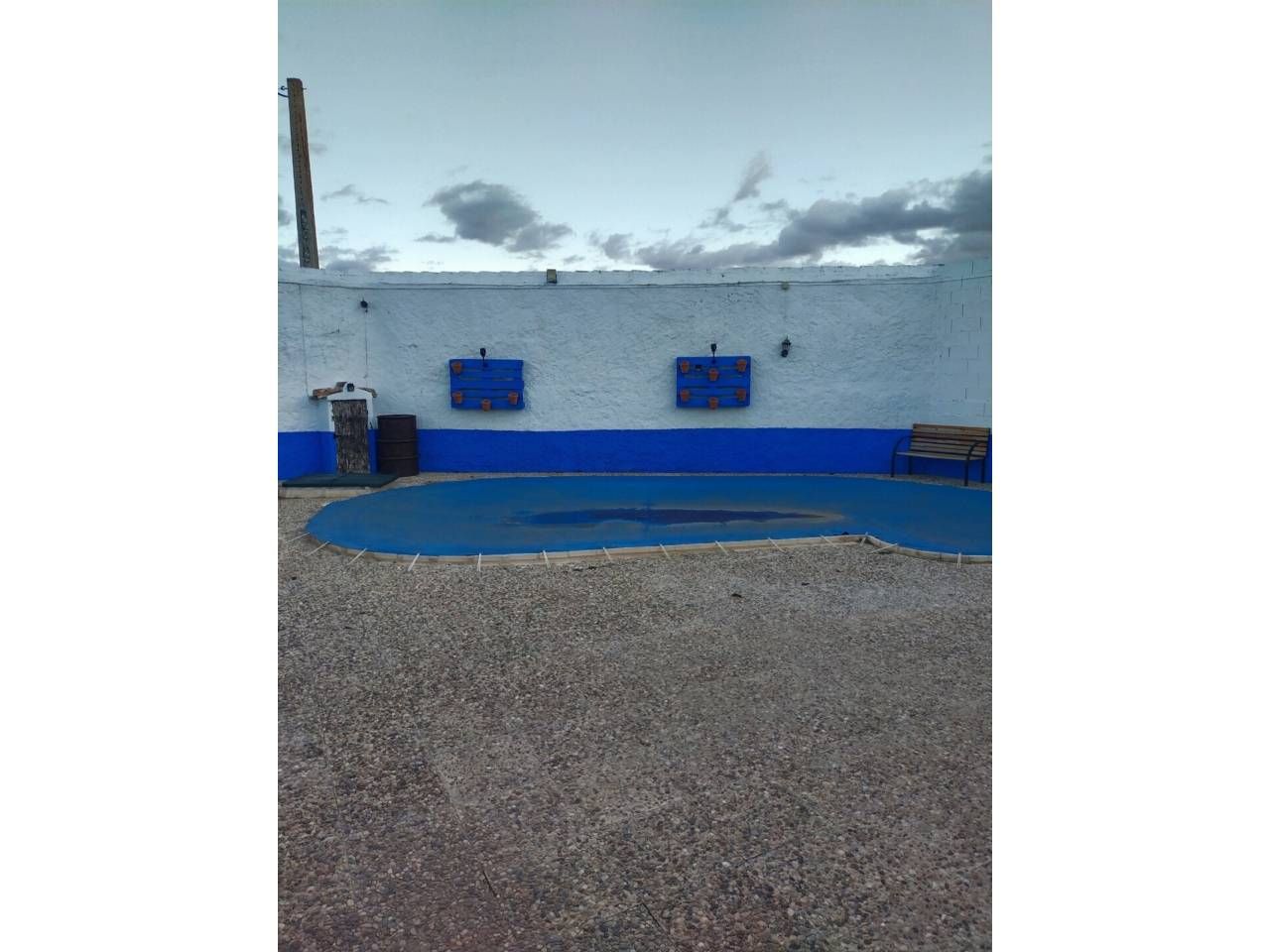 Piscina de Finca rústica en venda en Manzanares amb Aire condicionat, Jardí privat i Terrassa