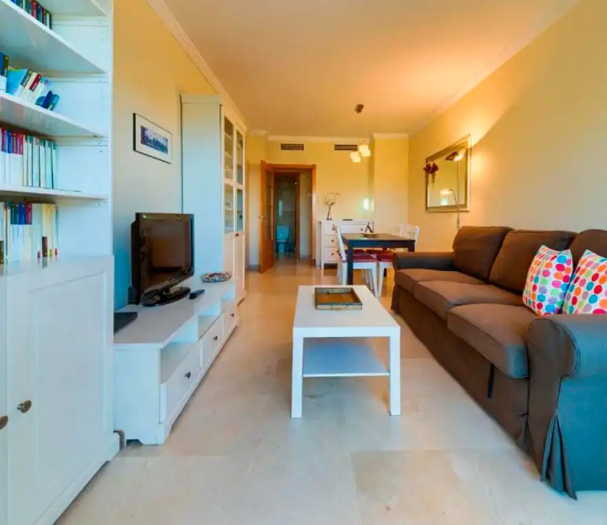 Living room of Flat for sale in Benalmádena  with Air Conditioner, Terrace and Community pool