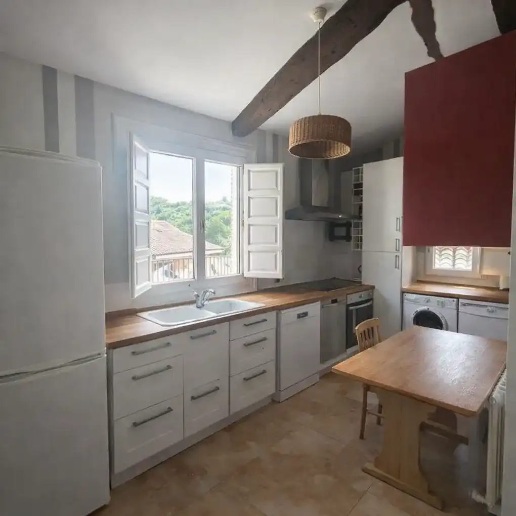Cocina de Casa o chalet en venta en Añana con Calefacción, Jardín privado y Terraza