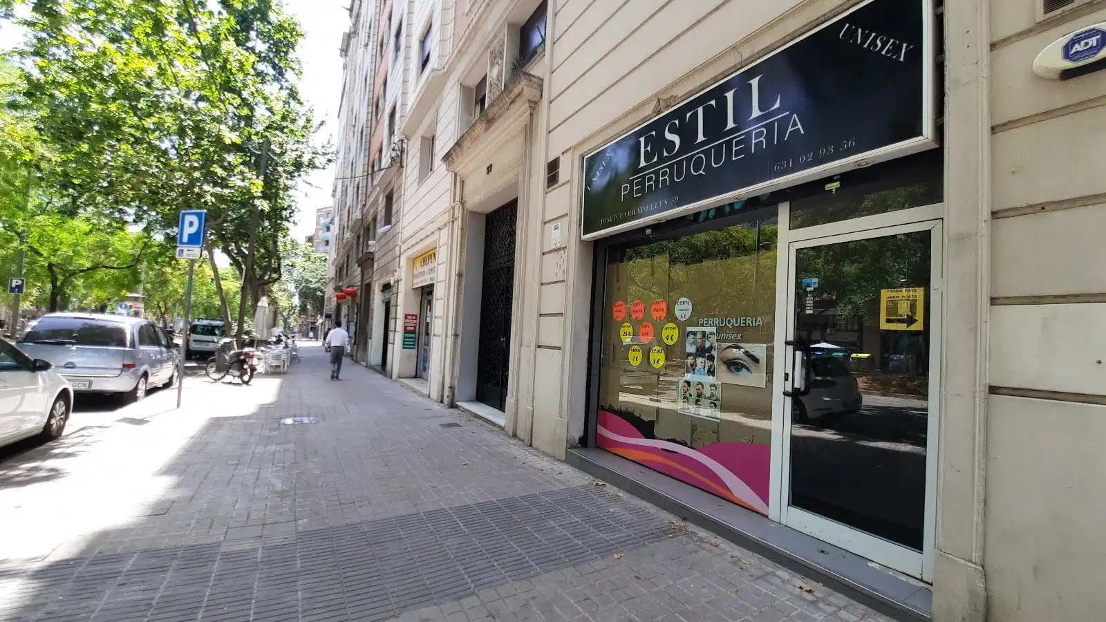 Vista exterior de Local de lloguer en Barcelona amb Aire condicionat