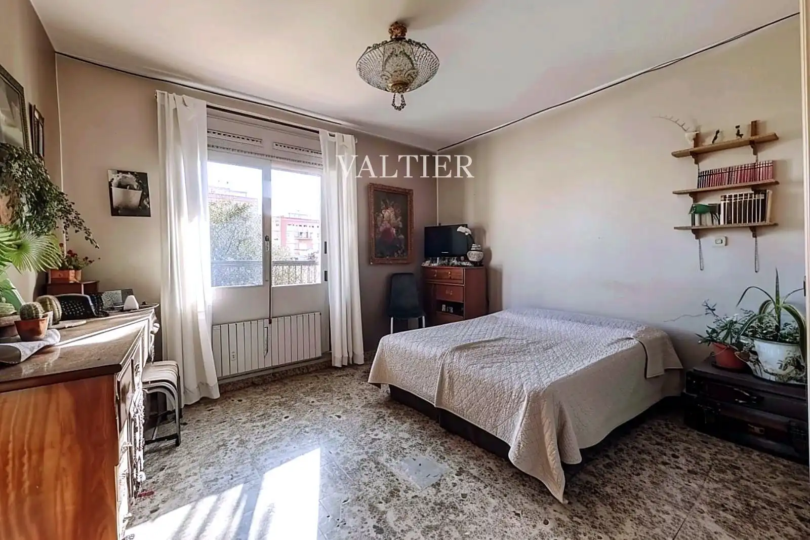 Bedroom of Flat for sale in Madrid  with Heating, Terrace and Storage room