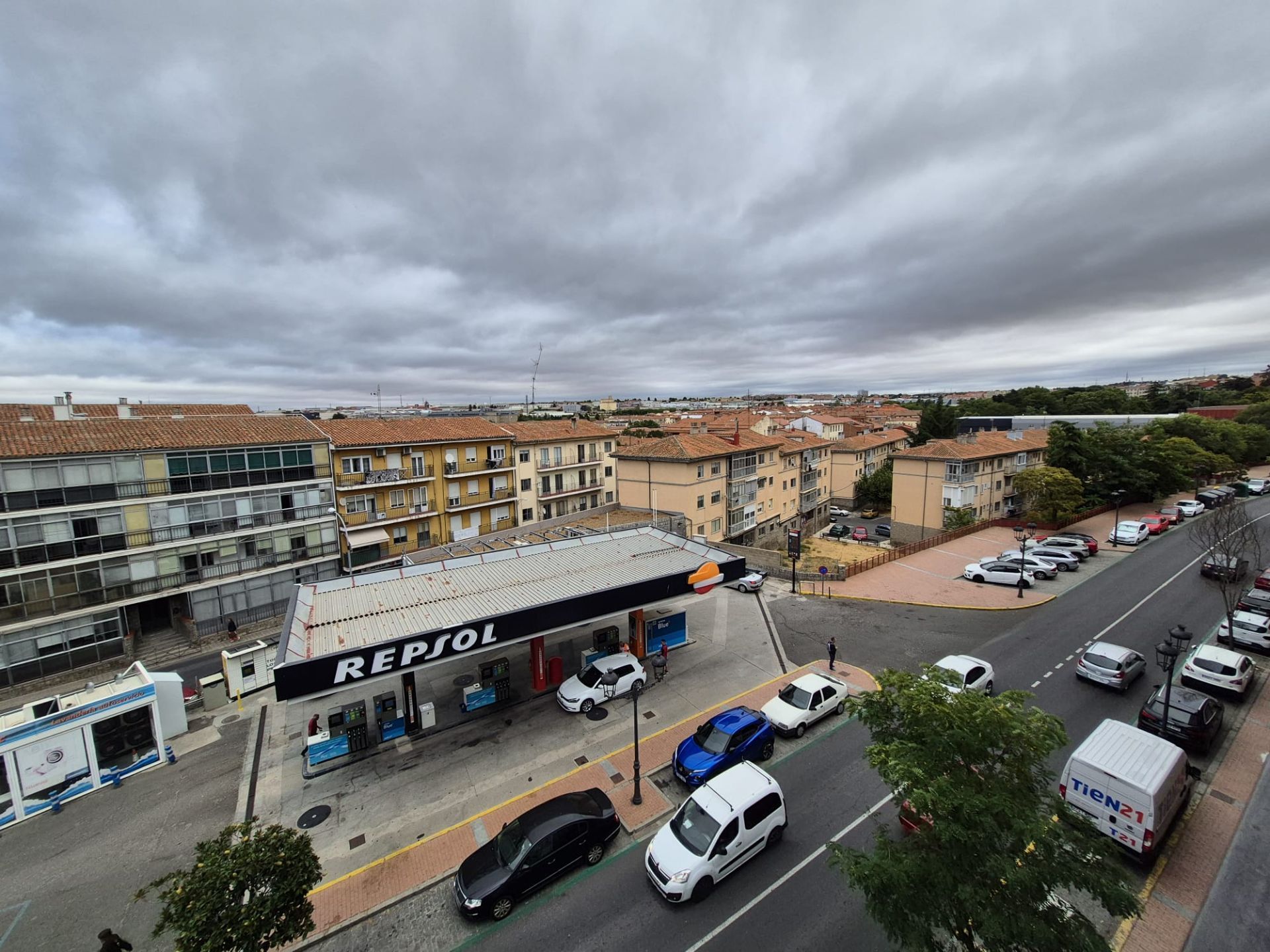 Parking of Flat for sale in Ávila Capital  with Heating, Terrace and Furnished