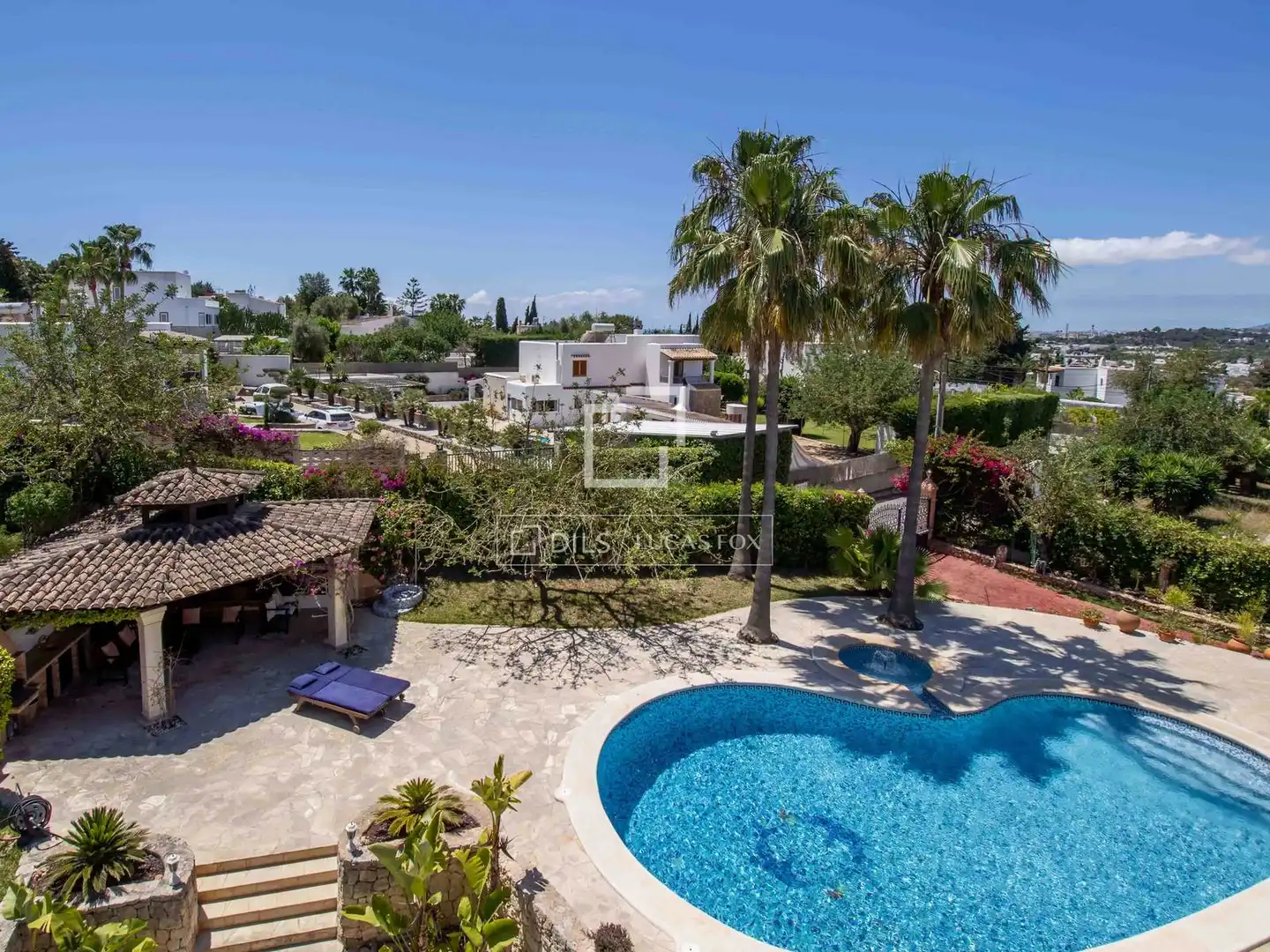 Jardín de Casa o chalet en venta en Santa Eulària des Riu con Aire acondicionado, Calefacción y Jardín privado