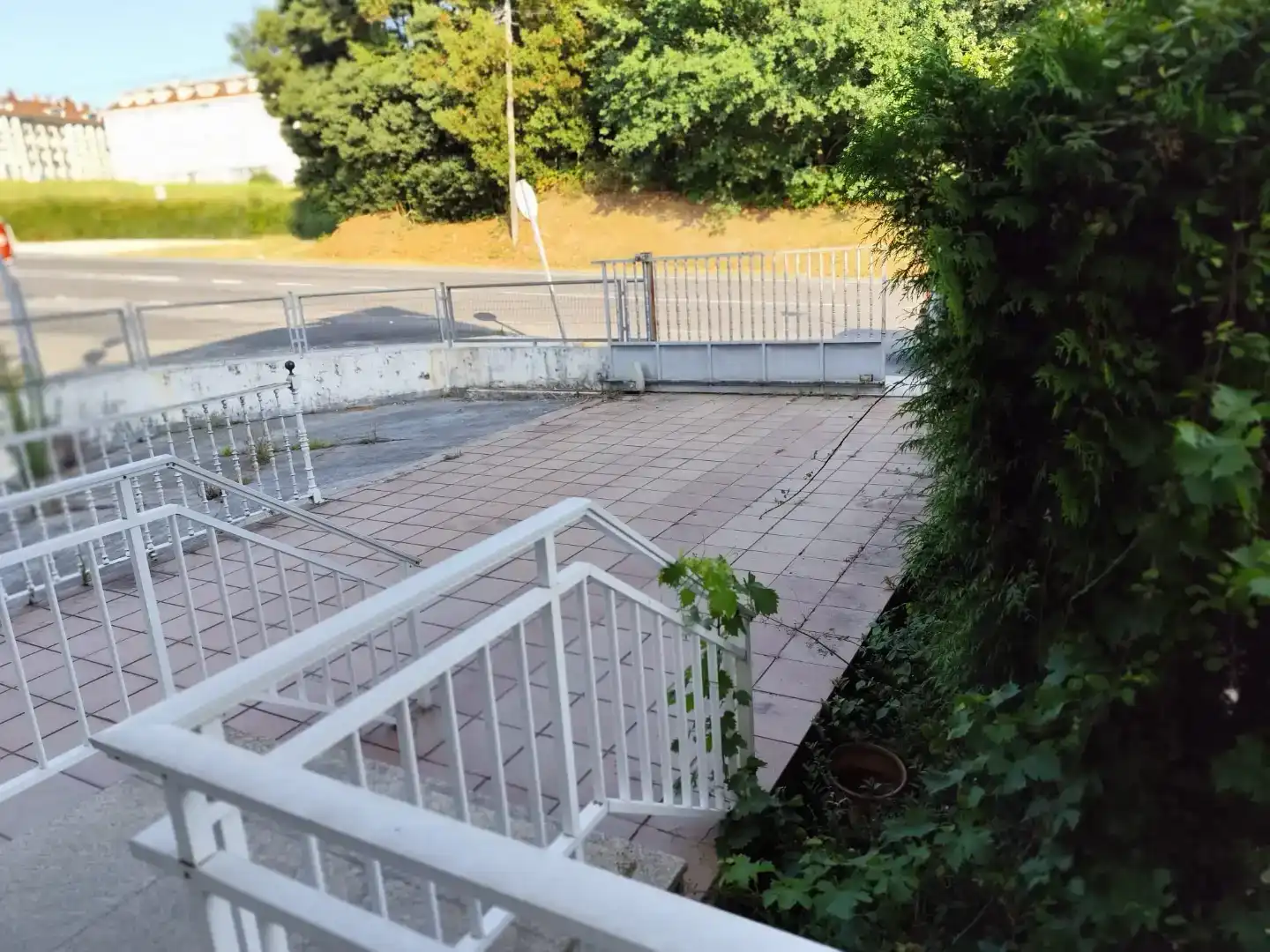 Terraza de Casa adosada en venta en Ames con Jardín privado, Parquet y Trastero