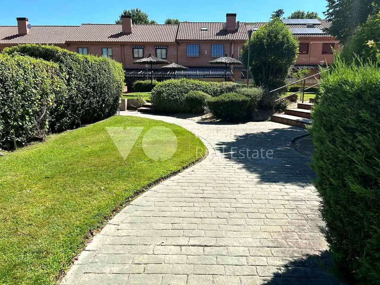 Vista exterior de Pis en venda en Villanueva del Pardillo amb Calefacció, Parquet i Terrassa