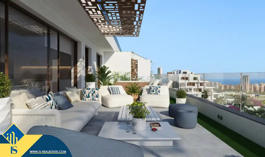 Apartament amb piscina en venda a Balcón de Finestrat - Terra Marina, imagen 3