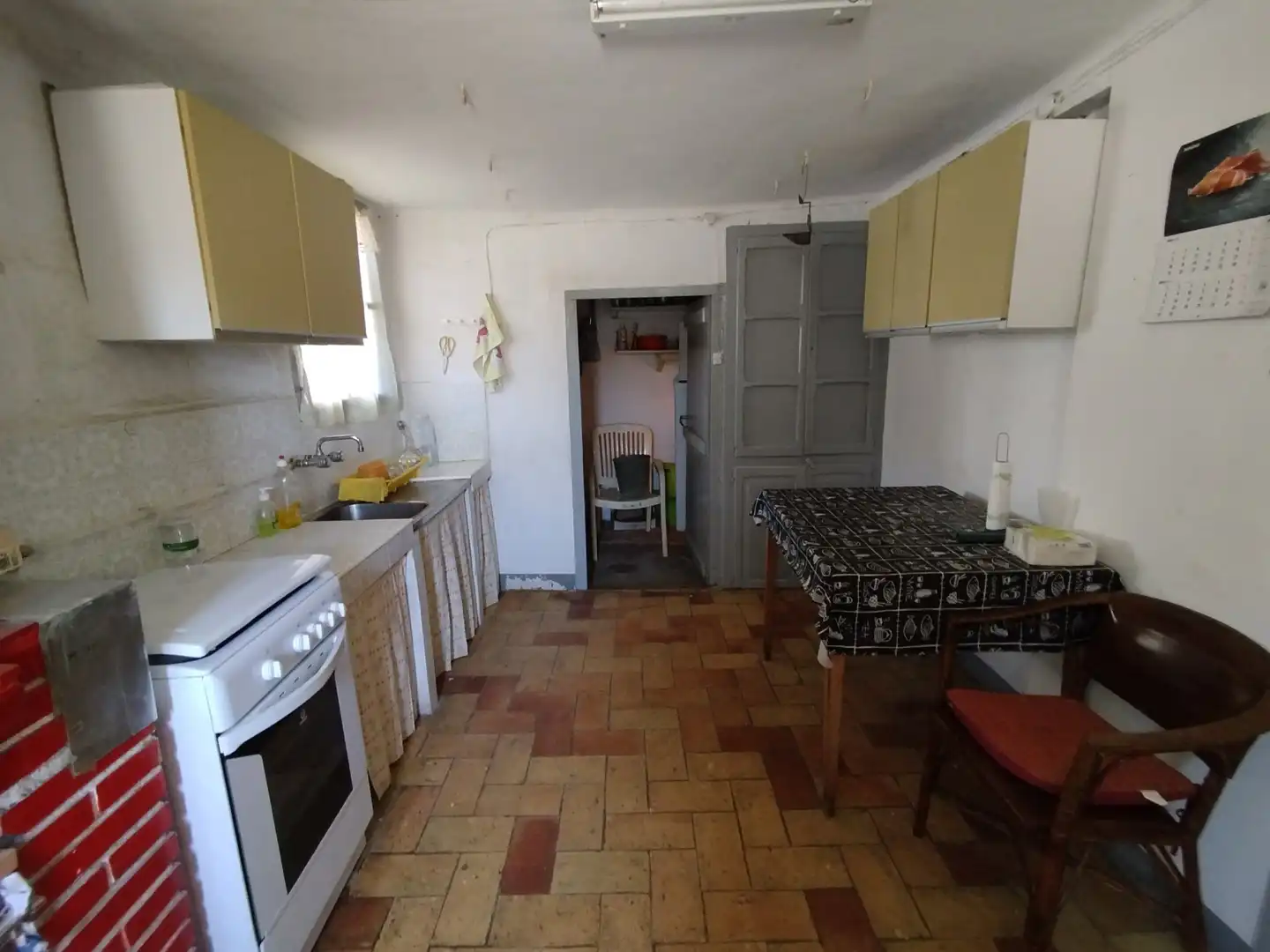 Kitchen of Country homes for sale in Peralta de Calasanz  with Heating, Terrace and Storage room