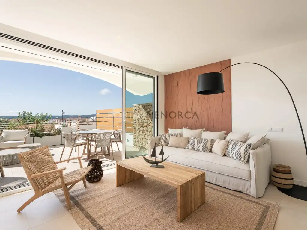Sala d'estar de Casa o xalet en venda en Es Mercadal