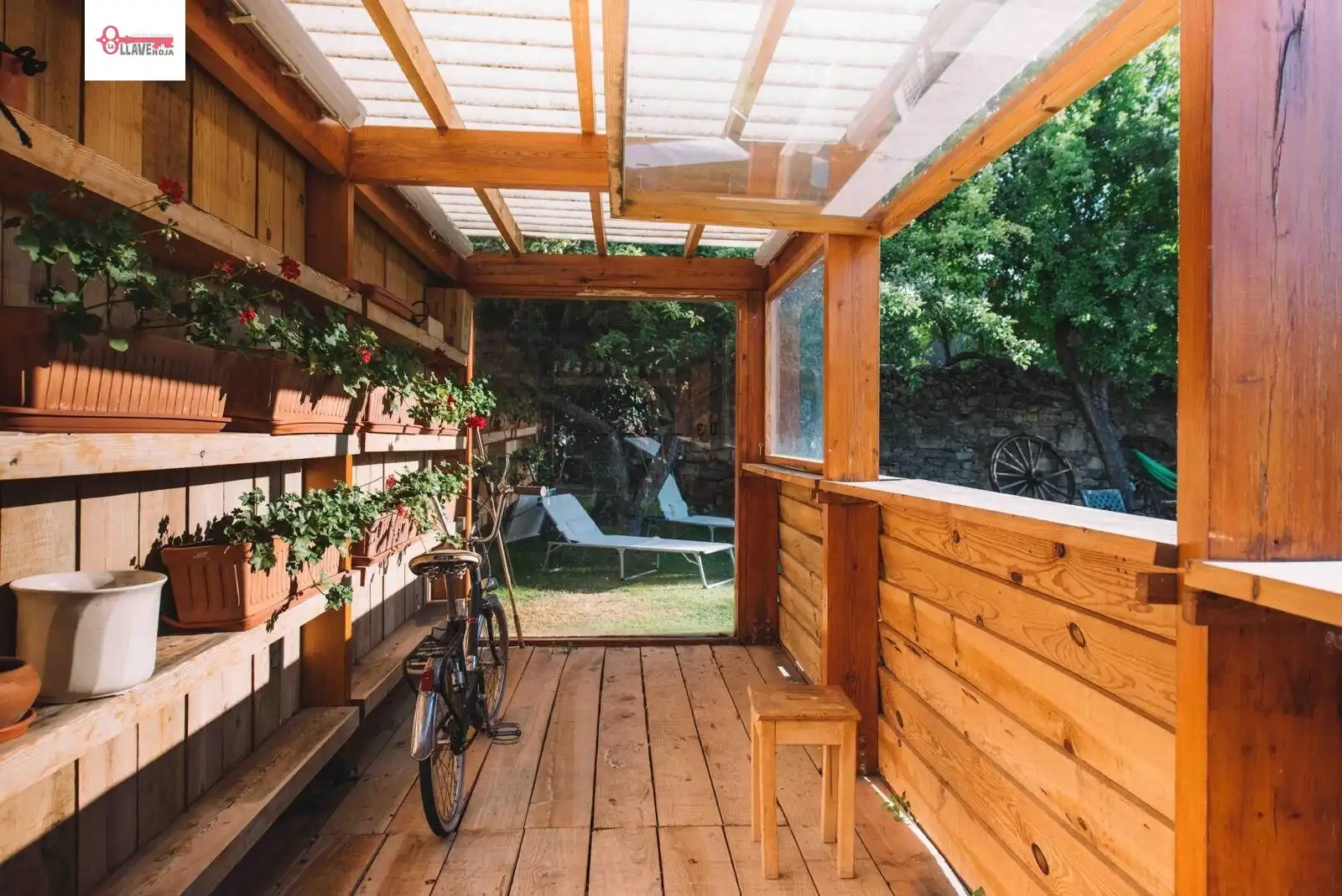 Terrasse von Country house zur Miete in Las Quintanillas