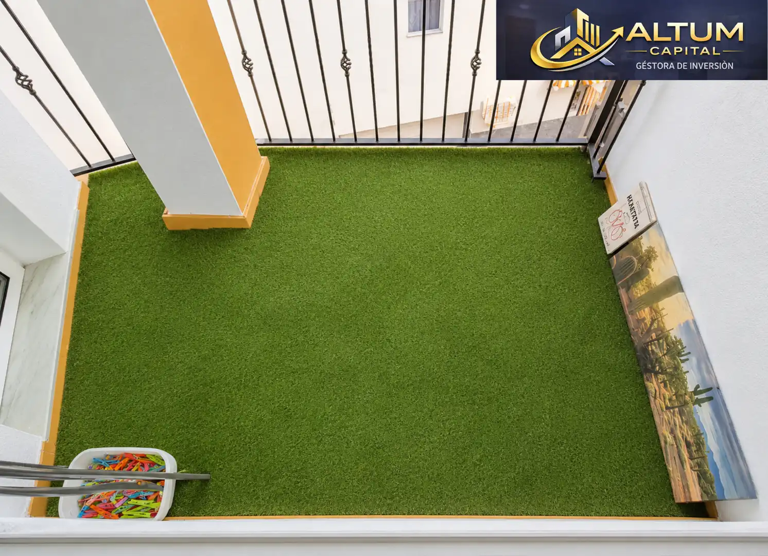 Balcony of Flat for sale in Arona  with Terrace, Furnished and Oven