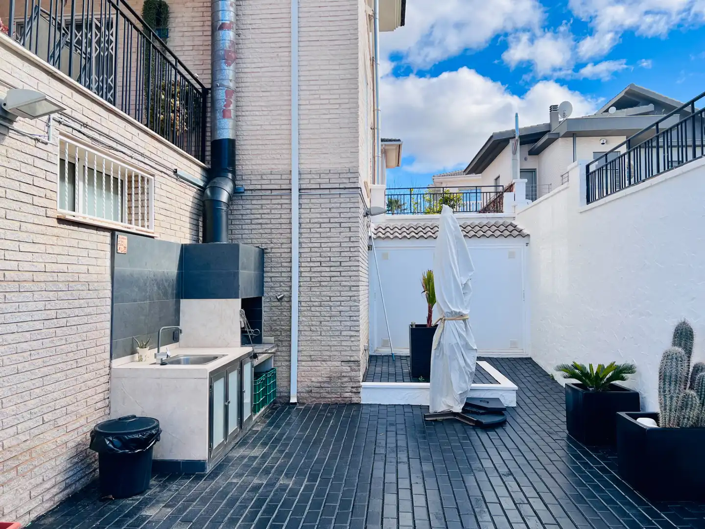 Terraza de Casa o chalet en venta en Petrer con Aire acondicionado, Calefacción y Jardín privado