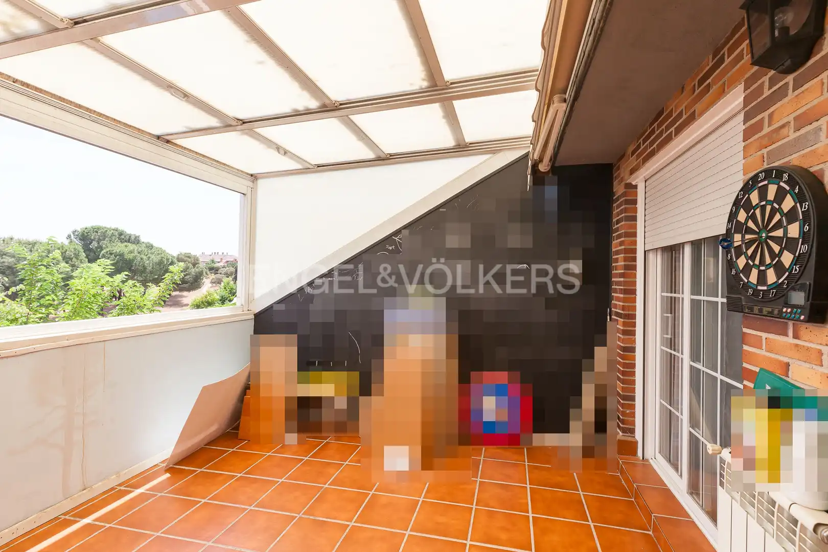 Terrassa de Casa adosada de lloguer en Majadahonda amb Aire condicionat, Calefacció i Jardí privat