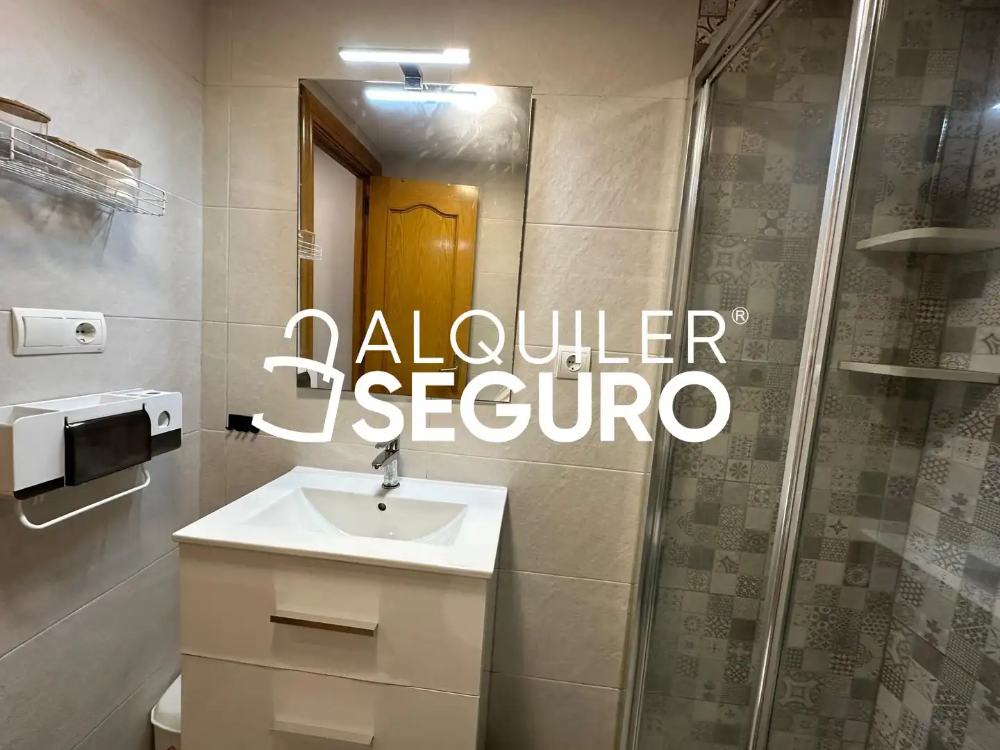Baño de Piso de alquiler en Alboraya con Aire acondicionado, Calefacción y Terraza