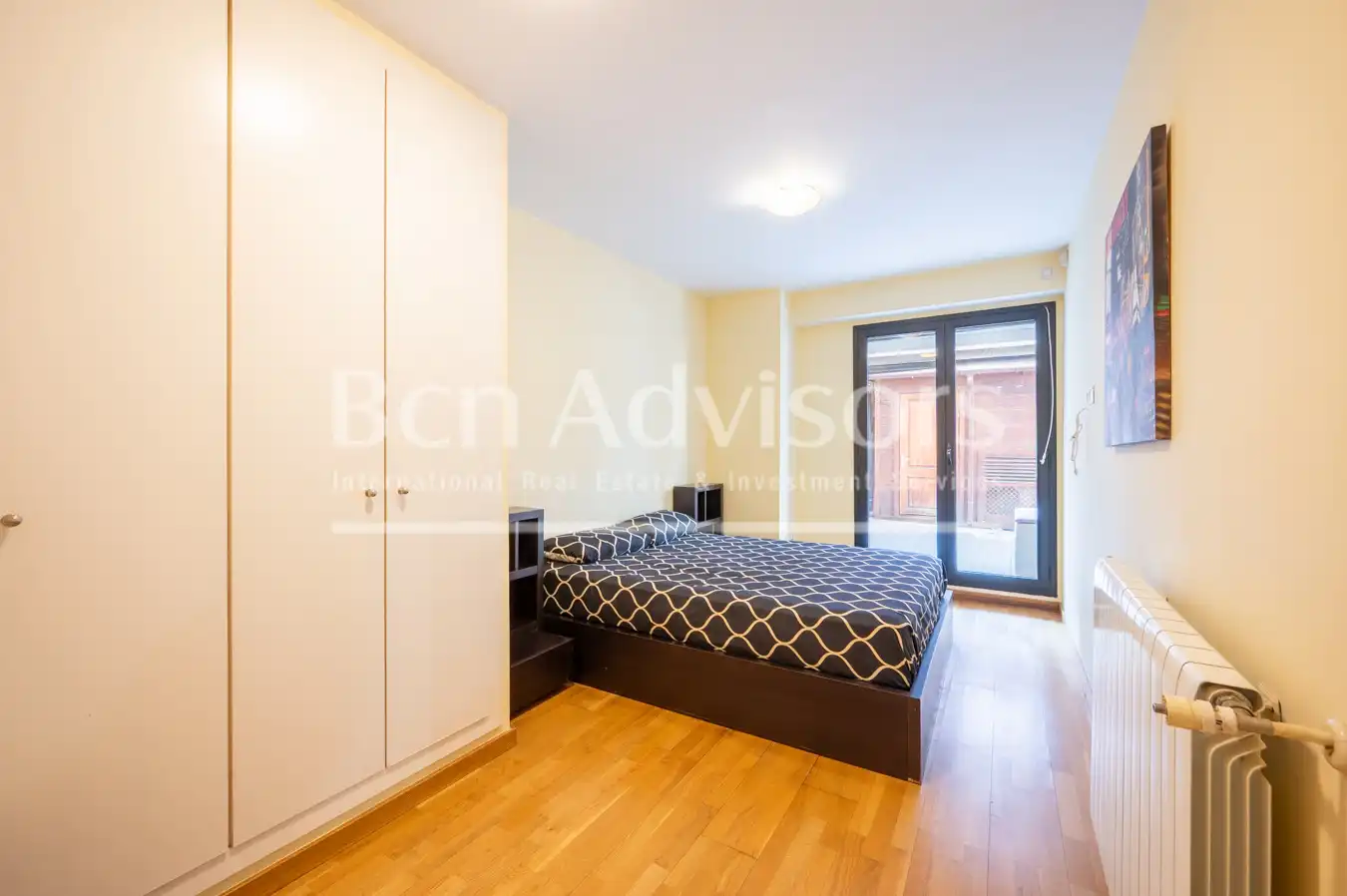 Bedroom of Flat for sale in Barcelona  with Air Conditioner, Heating and Parquet flooring