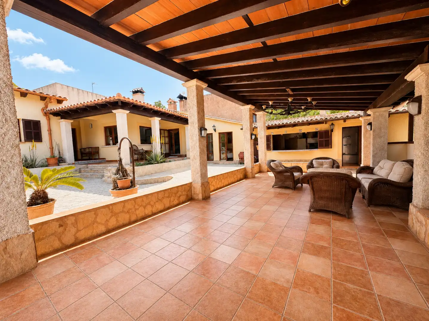 Terrassa de Casa o xalet de lloguer en Artà amb Calefacció, Terrassa i Traster