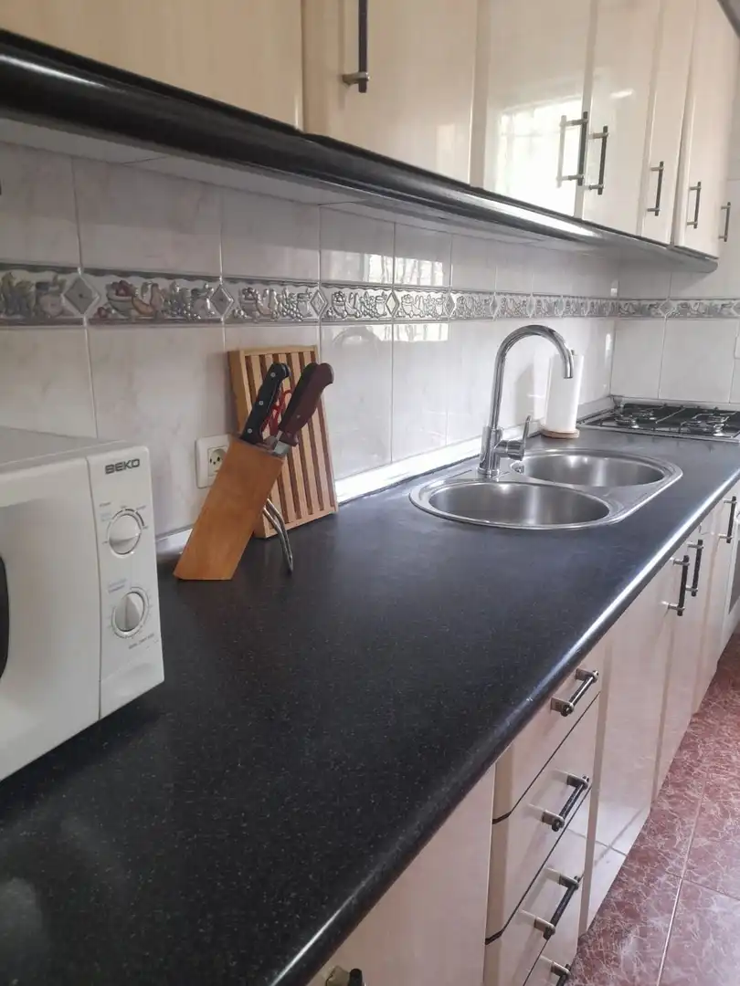 Cocina de Finca rústica en venta en Frigiliana con Calefacción, Jardín privado y Terraza