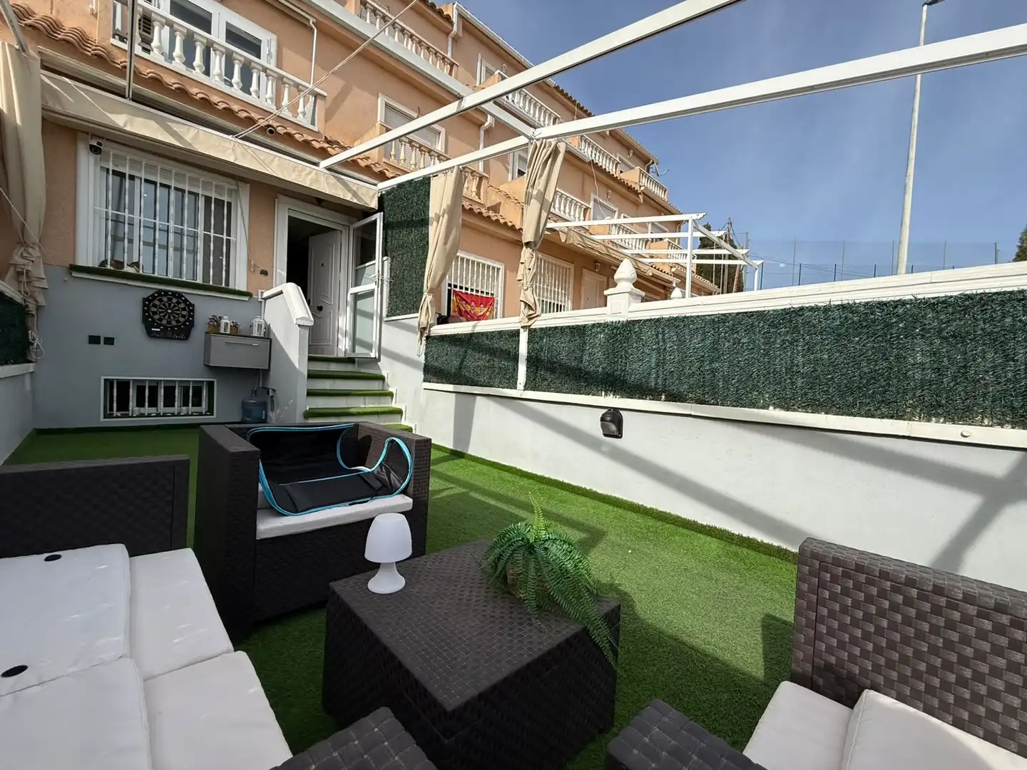 Terrassa de Casa o xalet en venda en Santa Pola amb Aire condicionat, Calefacció i Jardí privat