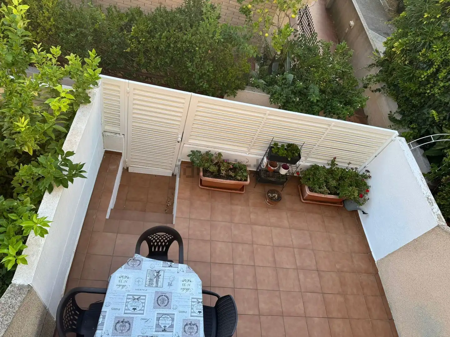 Balcony of Detached homes for rent in Torredembarra  with Air Conditioner, Heating and Furnished