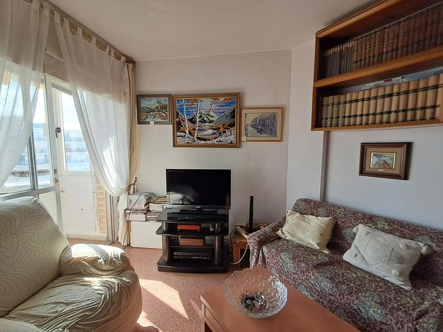 Living room of Flat for sale in Águilas  with Air Conditioner, Heating and Terrace