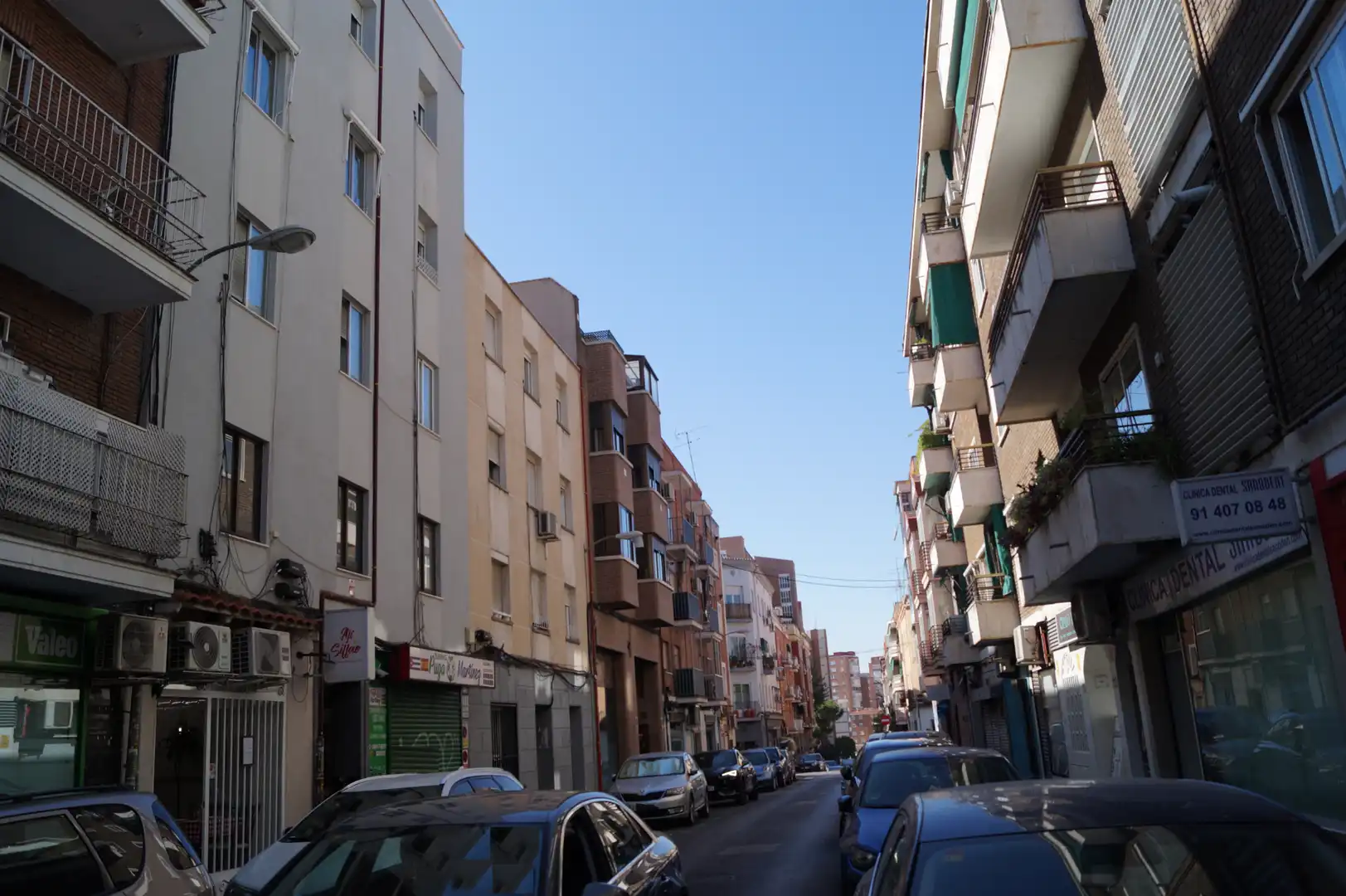 Vista exterior de Piso en venta en Madrid