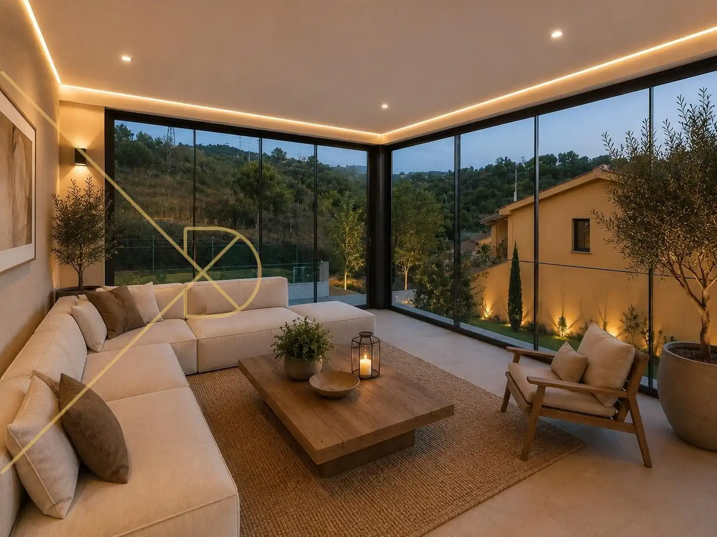 Sala d'estar de Residencial en venda en Sant Just Desvern
