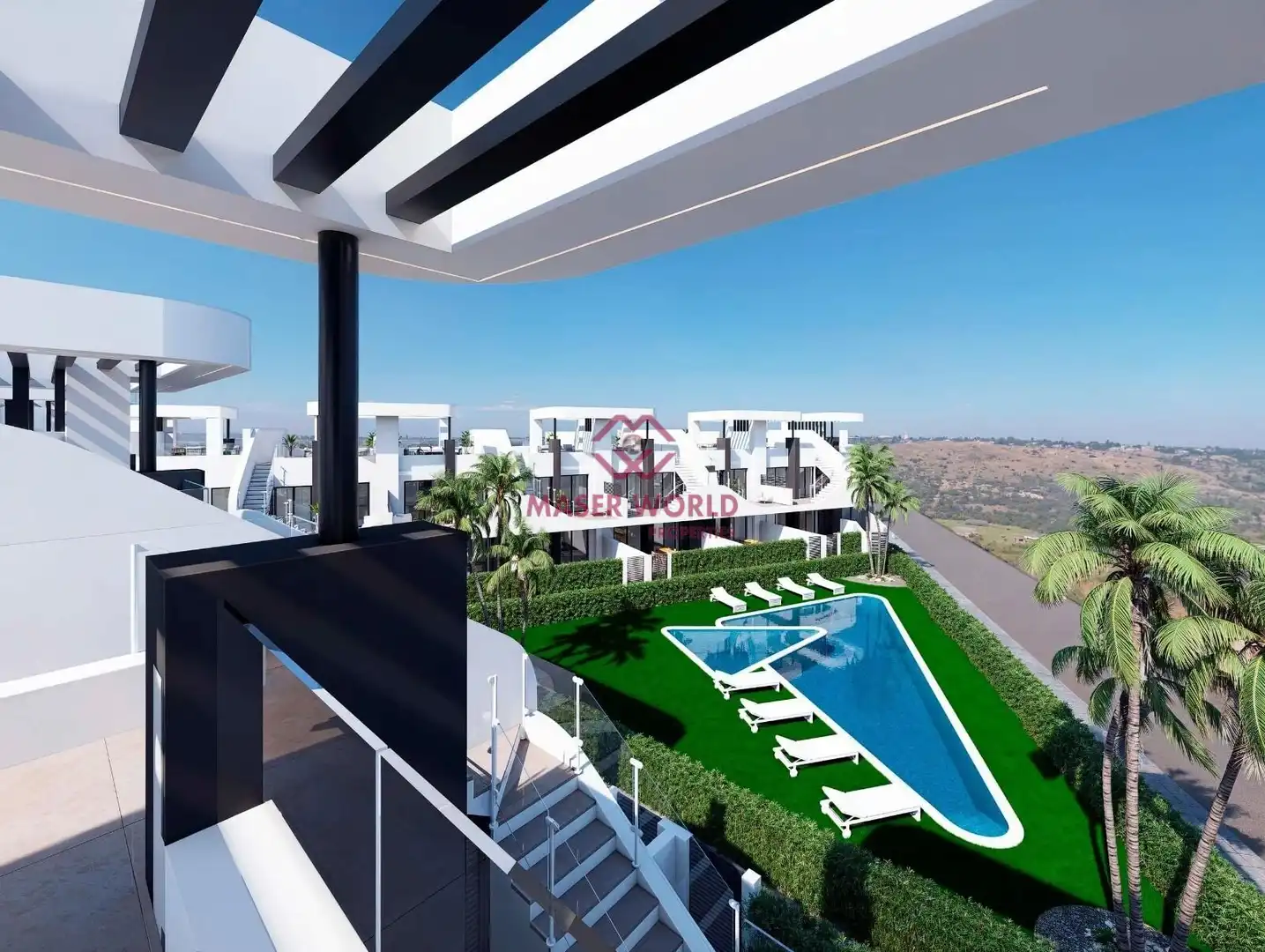 Bungalow con piscina en venta en San Fulgencio