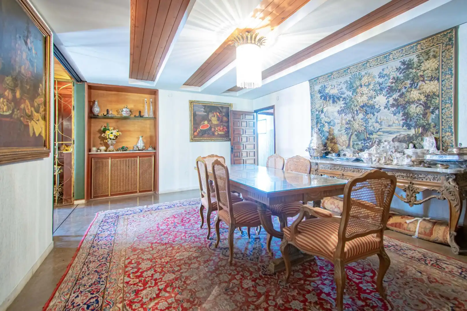 Esszimmer von Dachboden zum Verkauf in Sevilla mit Terrasse
