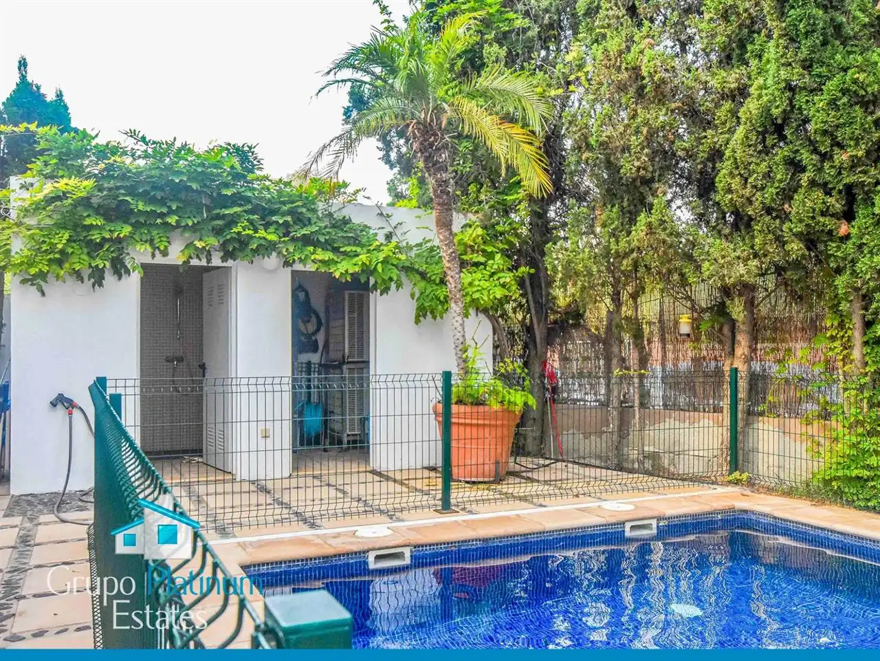 Piscina de Casa o xalet en venda en Águilas amb Aire condicionat, Jardí privat i Piscina