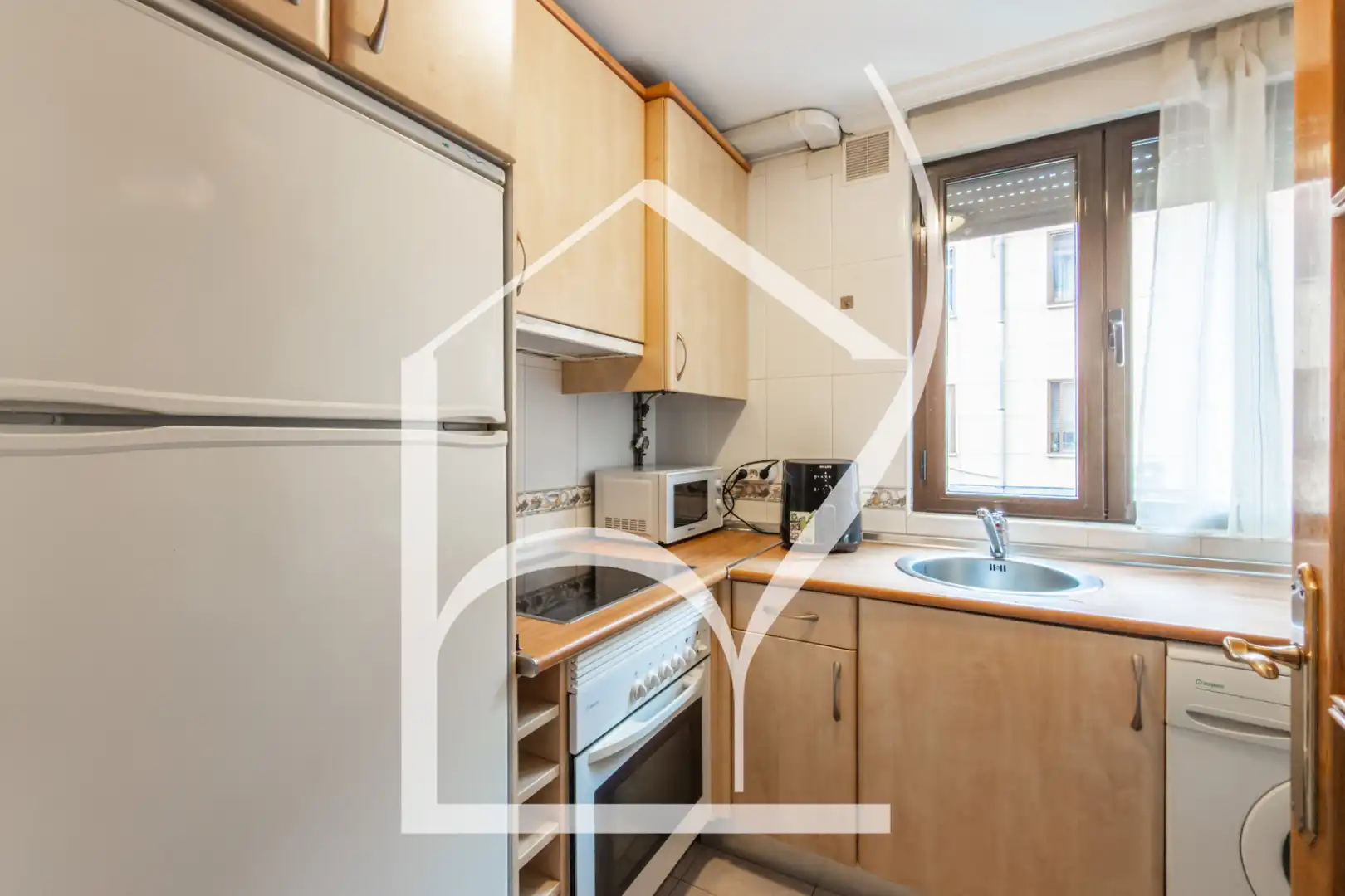 Cocina de Piso de alquiler en Salamanca con Calefacción, Parquet y Amueblado