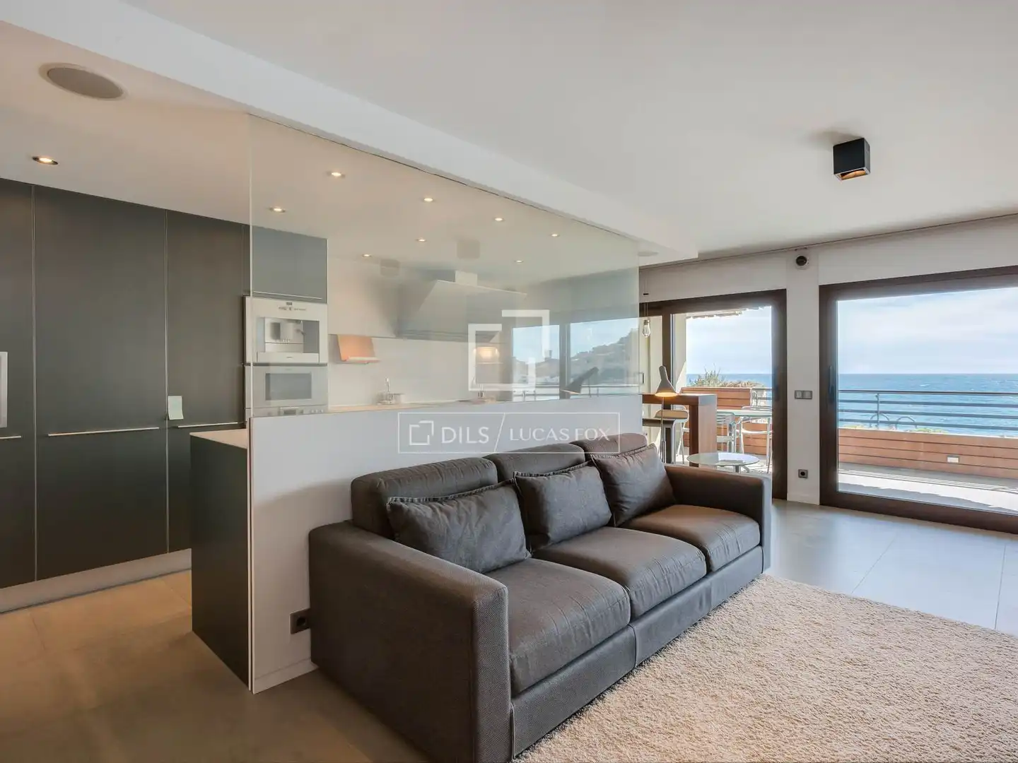 Sala de estar de Piso en venta en Tossa de Mar con Aire acondicionado, Terraza y Trastero