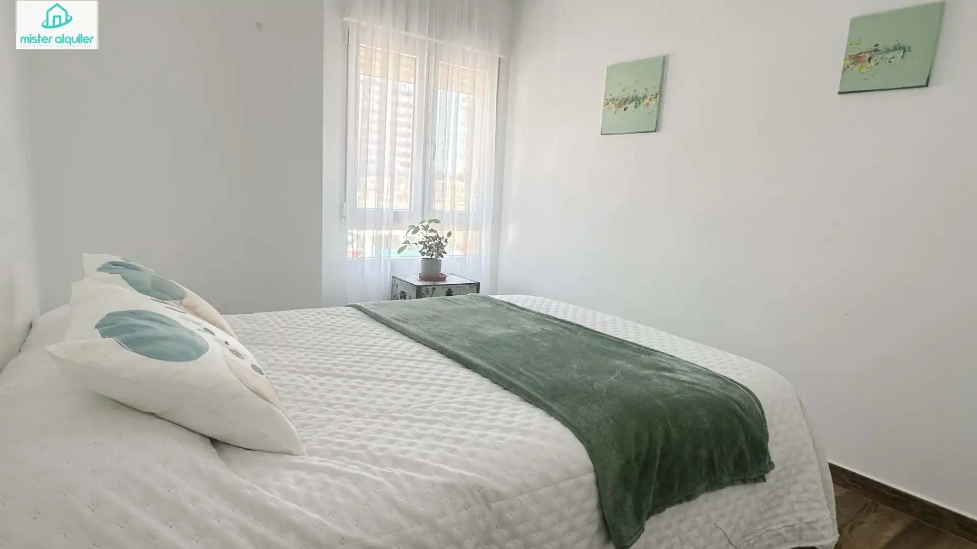 Bedroom of Apartments for rent in El Campello  with Air Conditioner, Heating and Furnished