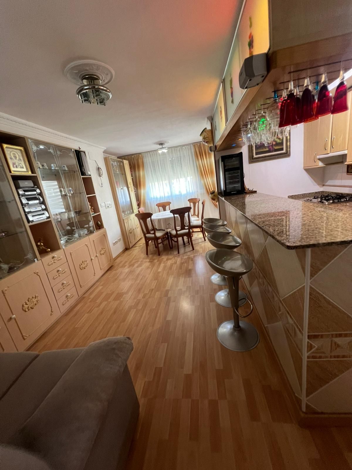 Dining room of Flat for sale in Villajoyosa / La Vila Joiosa  with Air Conditioner and Community pool