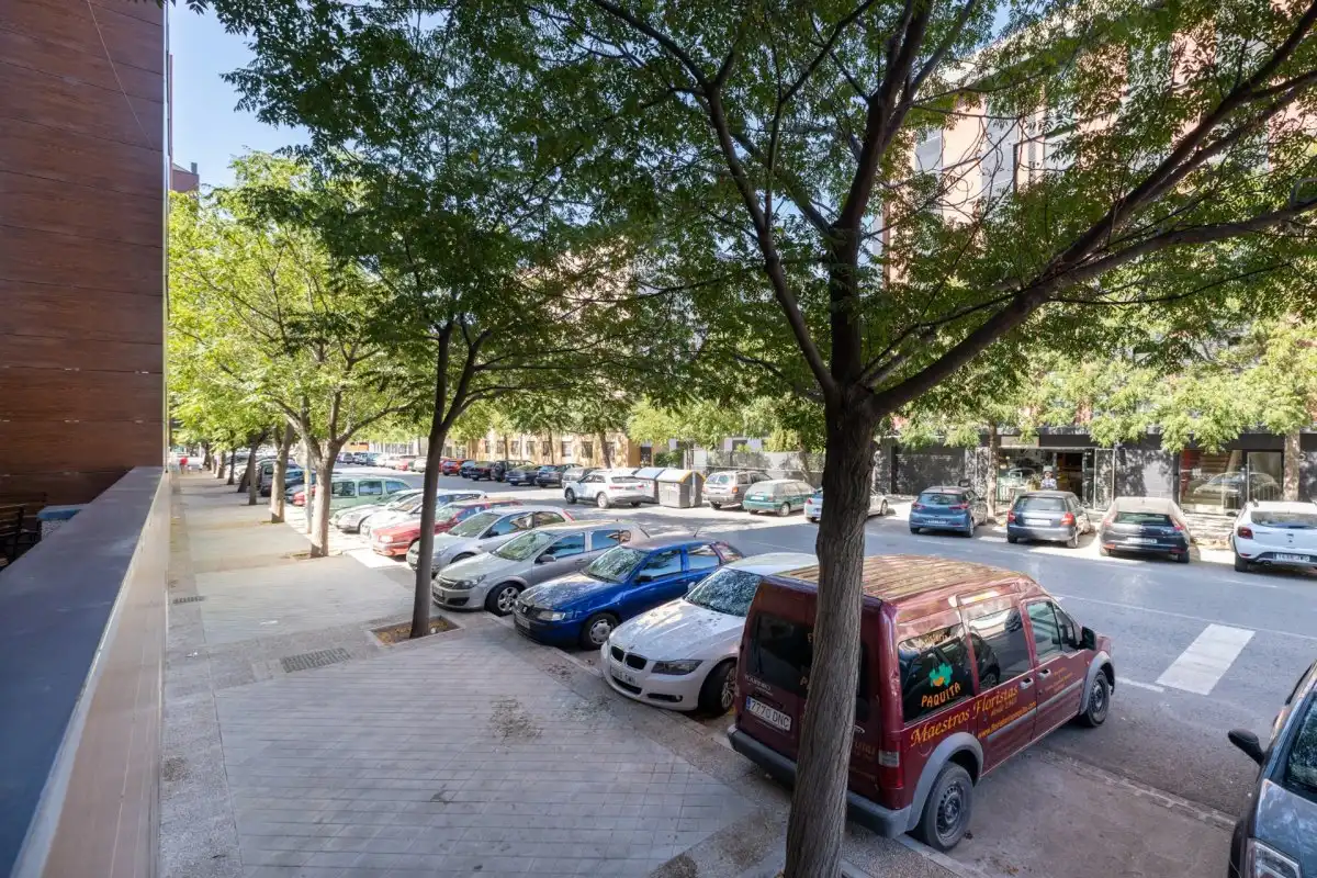 Parking of Flat for rent in Granada  with Heating, Private garden and Storage room