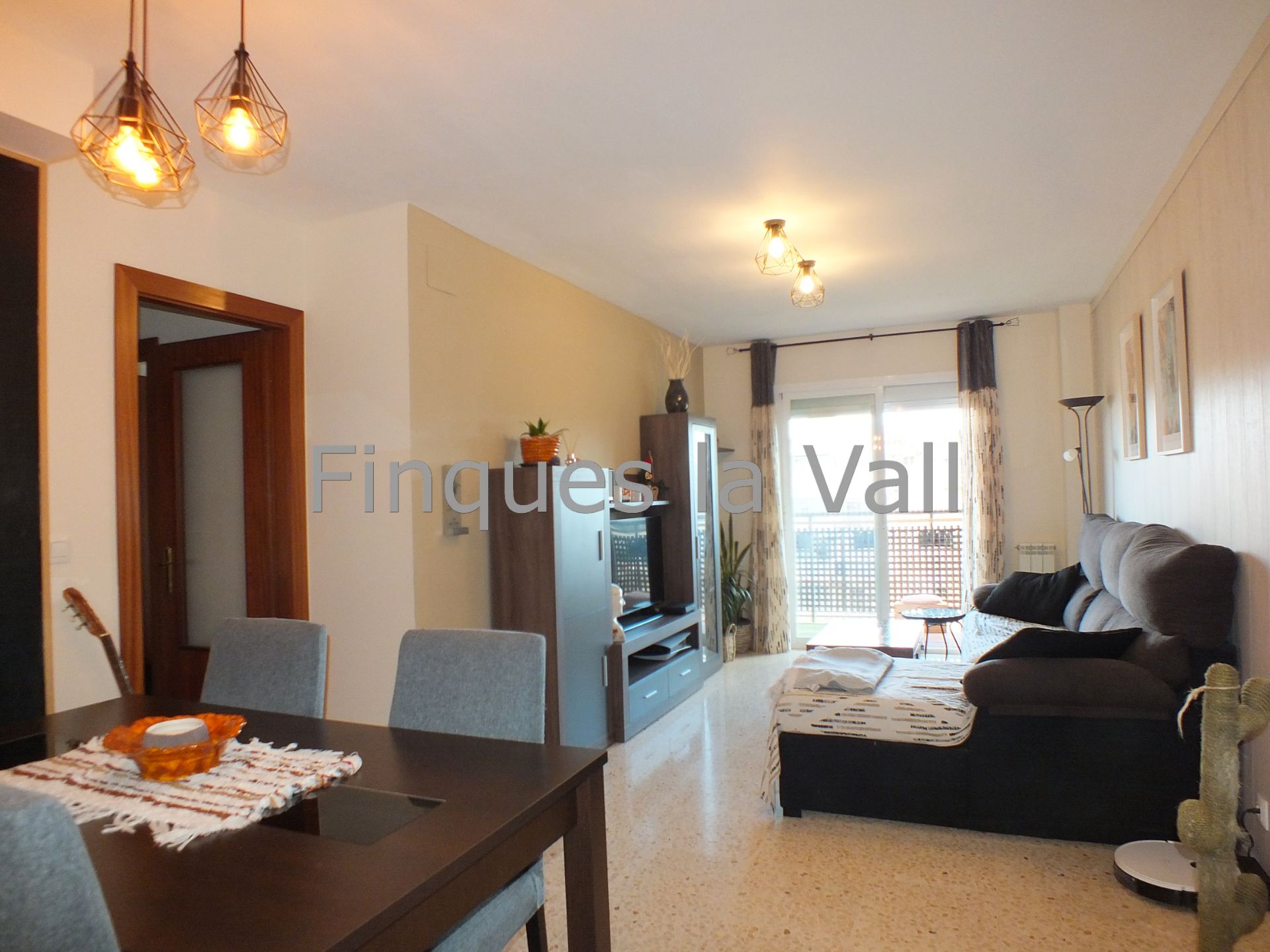 Living room of Flat for sale in Vic  with Heating and Balcony