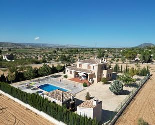 Exterior view of House or chalet for sale in Villena  with Heating, Terrace and Furnished