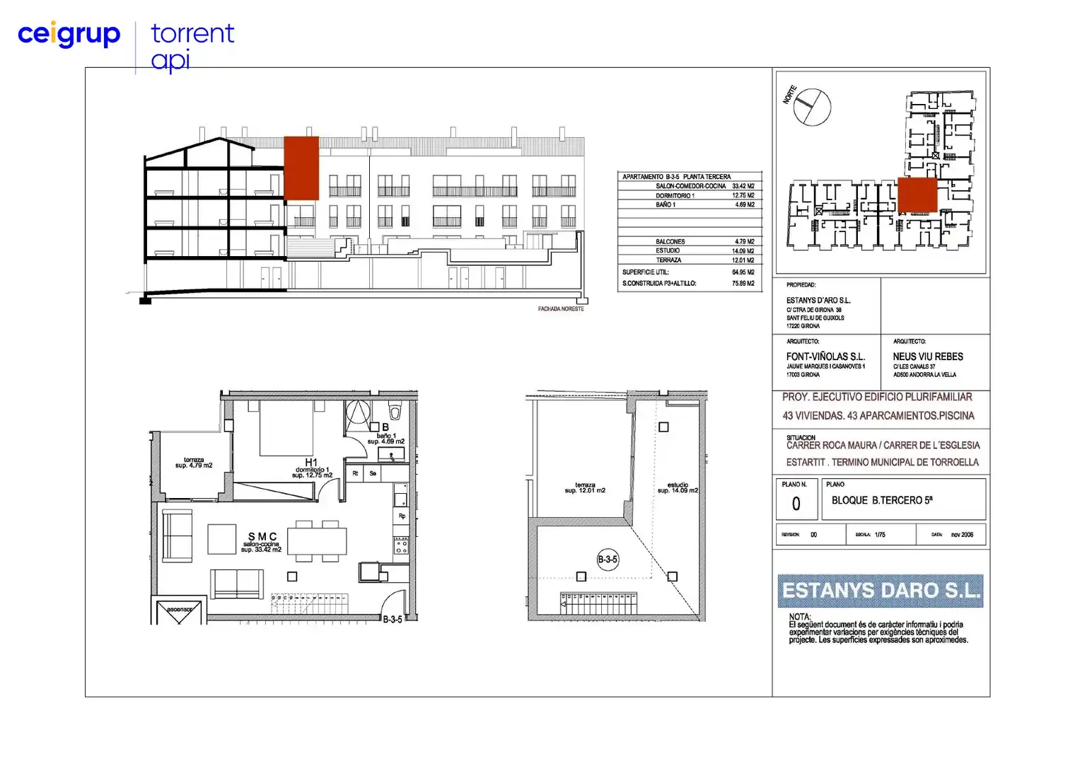 Duplexes for sale in L'Estartit  with Air Conditioner, Terrace and Swimming Pool