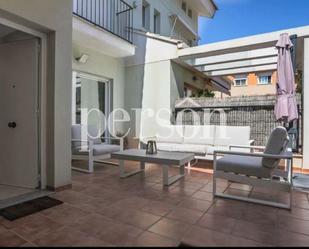 Terrassa de Casa adosada de lloguer en Moncada amb Aire condicionat, Jardí privat i Terrassa