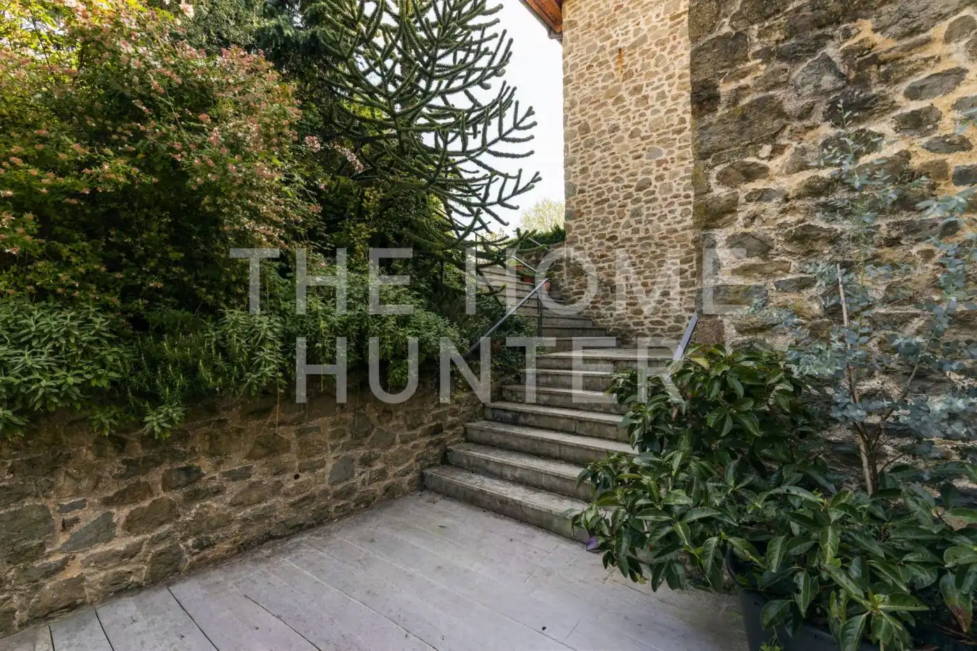 Terrassa de Finca rústica en venda en Sant Aniol de Finestres amb Aire condicionat, Calefacció i Jardí privat
