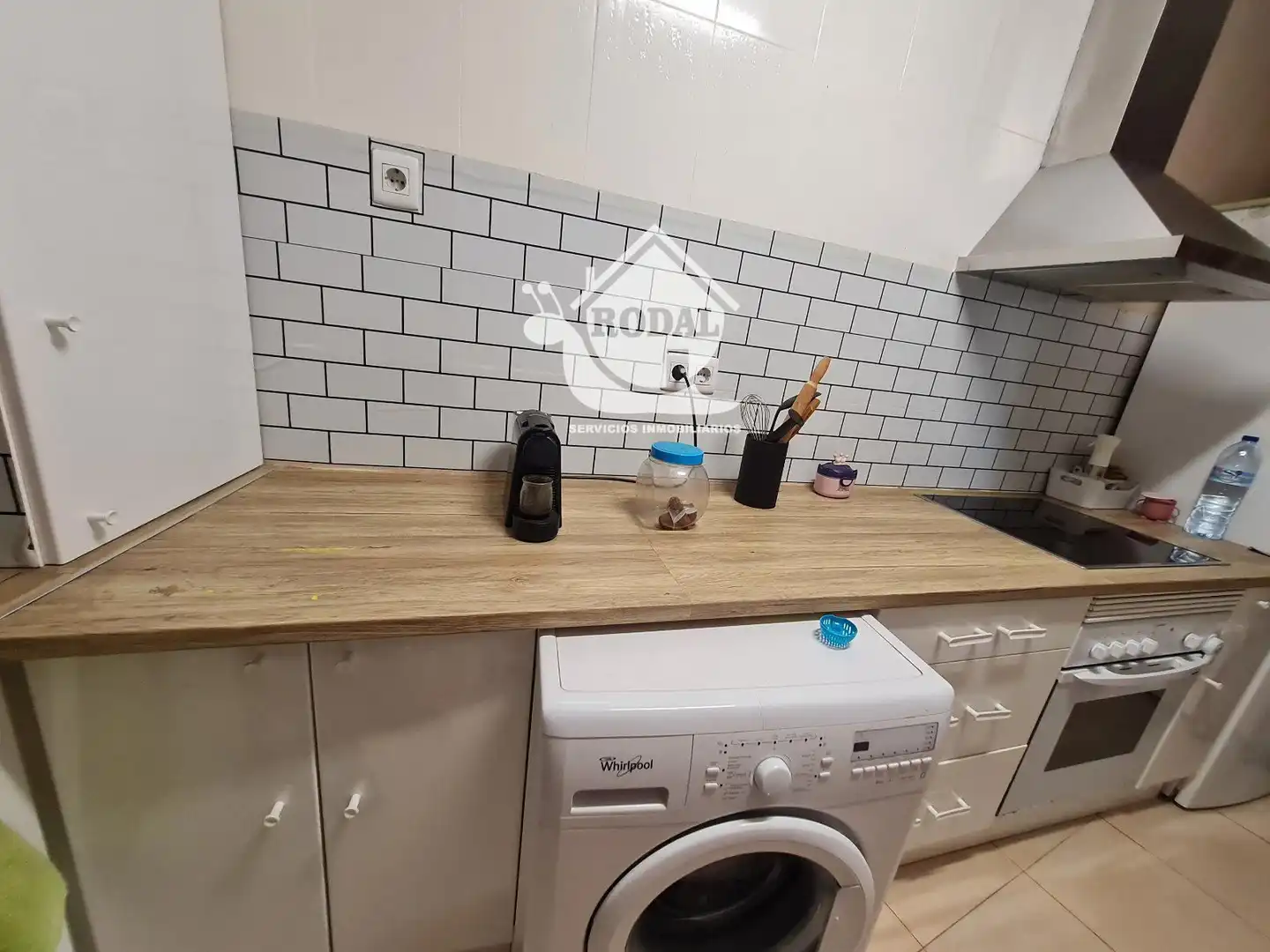 Küche von Wohnung zum Verkauf in Huércal de Almería mit Klimaanlage, Heizung und Terrasse