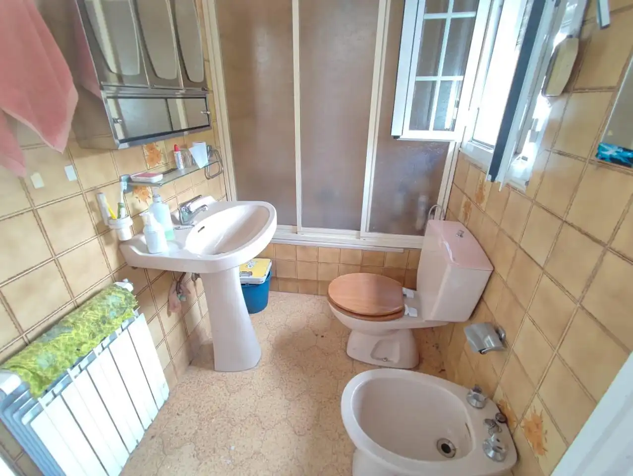 Baño de Casa o chalet en venta en Pazos de Borbén con Calefacción, Jardín privado y Terraza