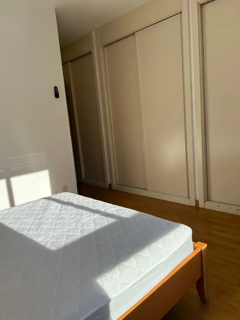 Bedroom of Flat for rent in Madrid  with Air Conditioner, Heating and Parquet flooring