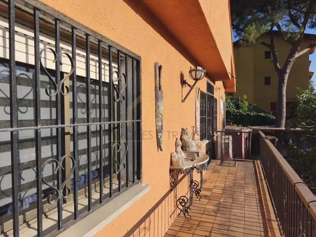 Terrace of Houses for sale in Sant Pere de Vilamajor  with Swimming Pool